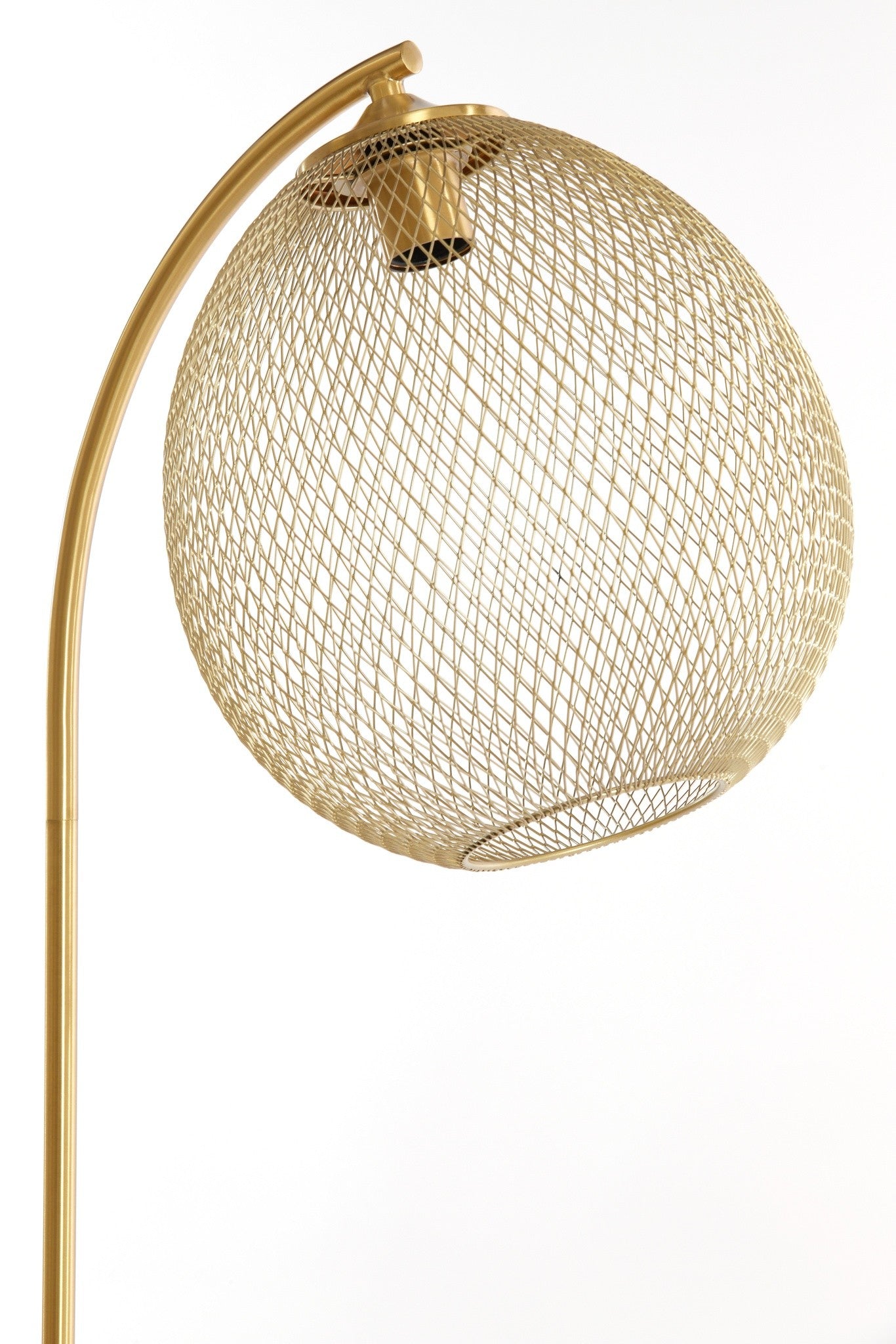 Stehlampe MOROC gold Ø30x160 cm für modernes Ambiente