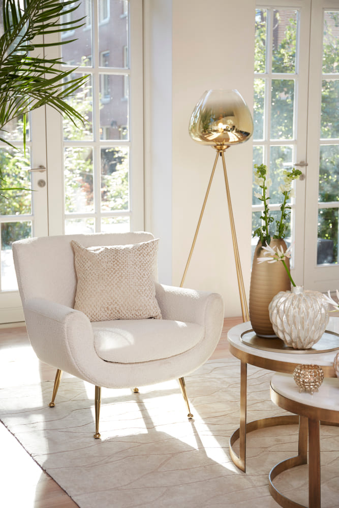 Sessel in Creme von Light & Living