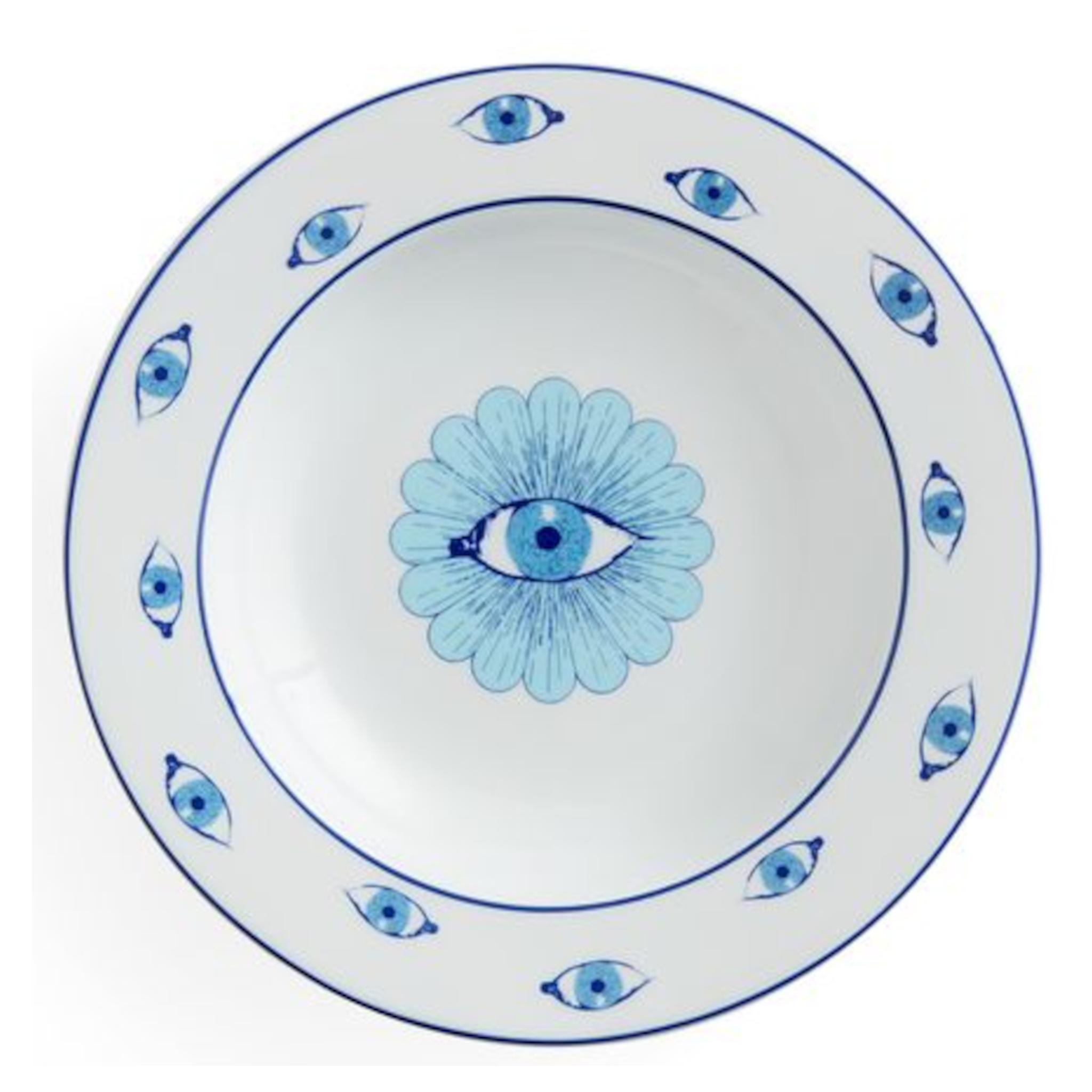 Jonathan Adler DRUGGIST Suppenteller mit kunstvollen Motiven