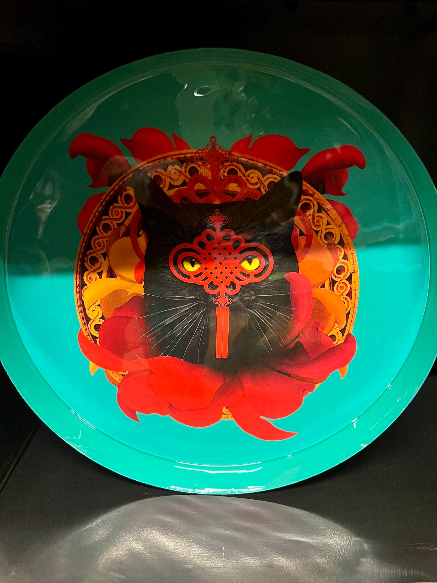 round tray CHACHINO cat
