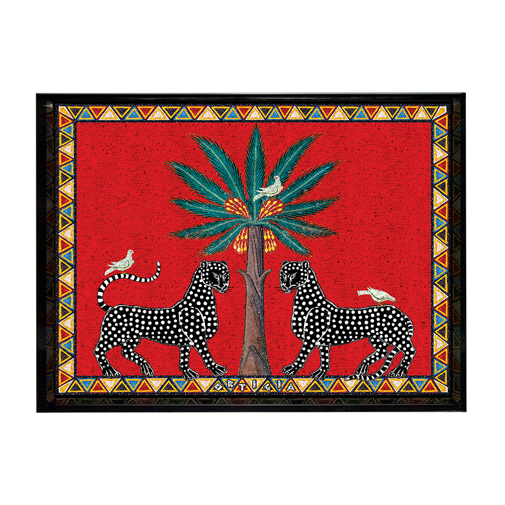 Tablett MOSAICO MEDIUM von Ortiga Sicilia