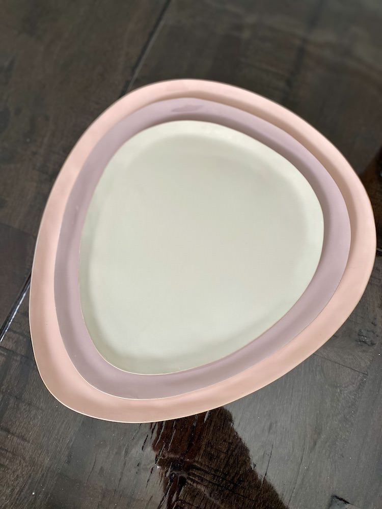 Tablett Set ELEKTRA oval