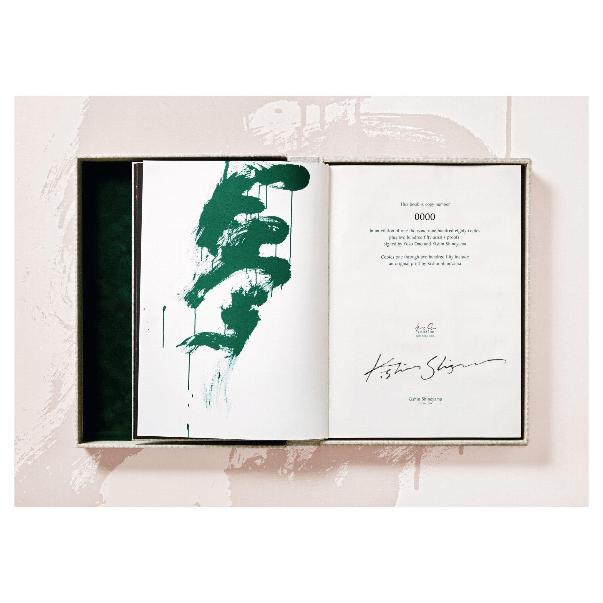 Collector’s Edition mit John Lennon und Yoko Ono Fotografie im Leineneinband