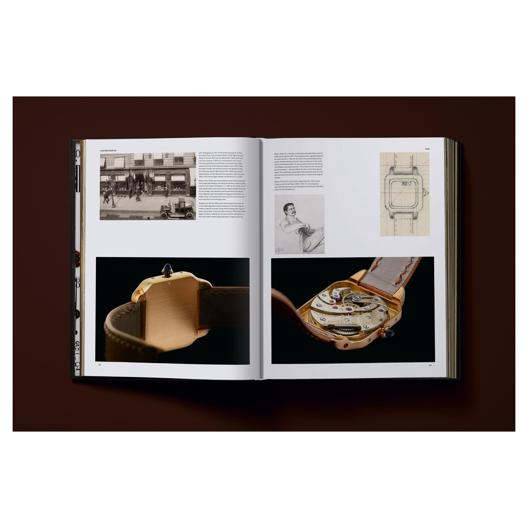 Frontcover mit hochauflösender Uhrendarstellung im Close-up