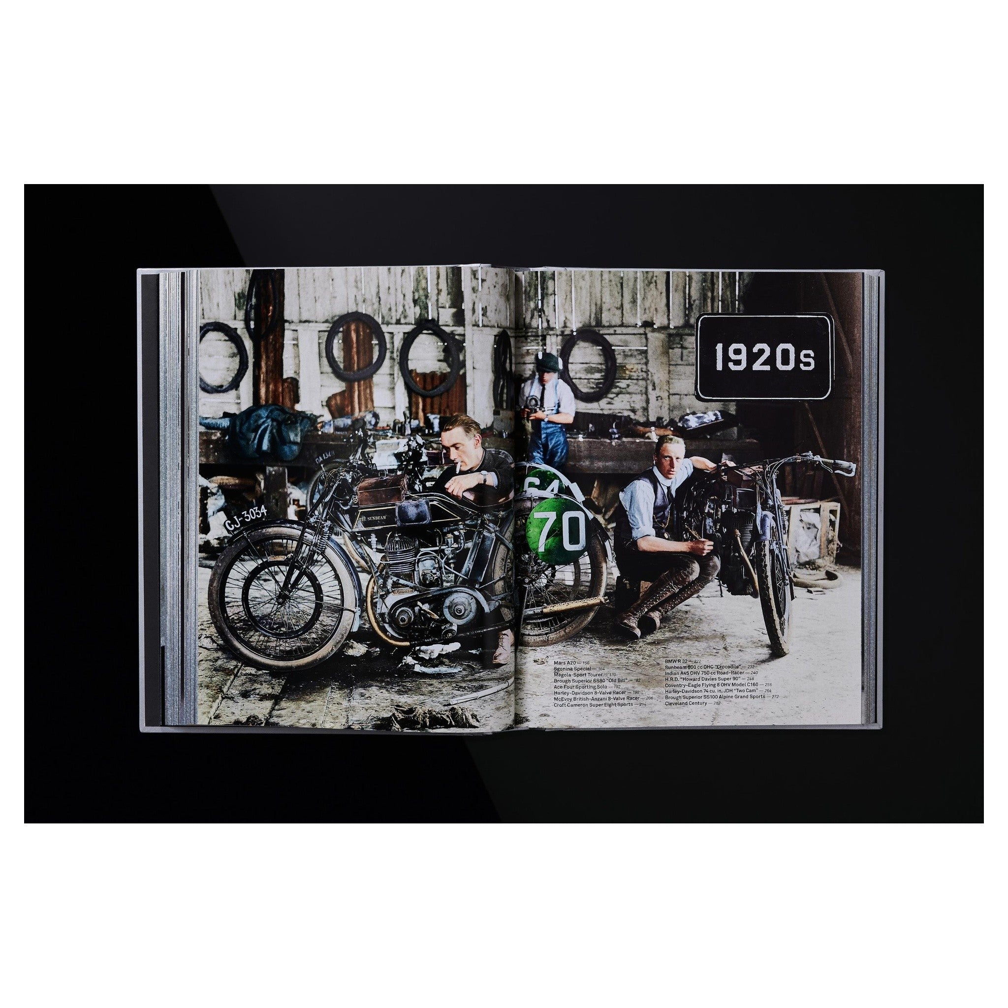 Ultimate Collector Motorcycles mit technischen Detailabbildungen