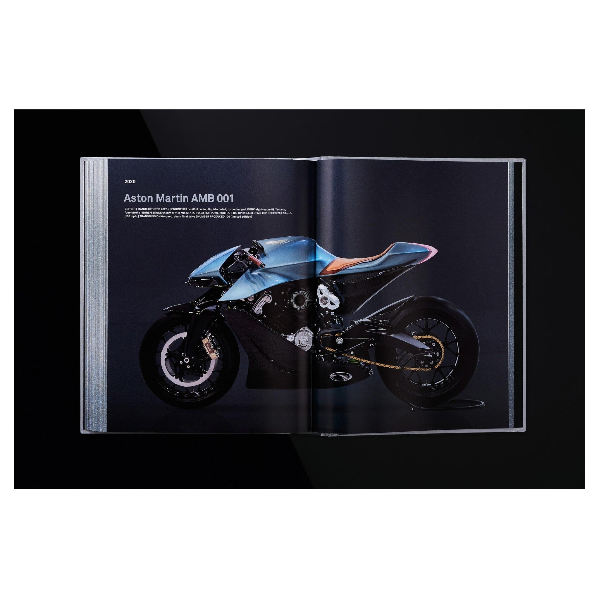 Motorrad-Sammelband mit ChromaLuxe-Aluminiumprint