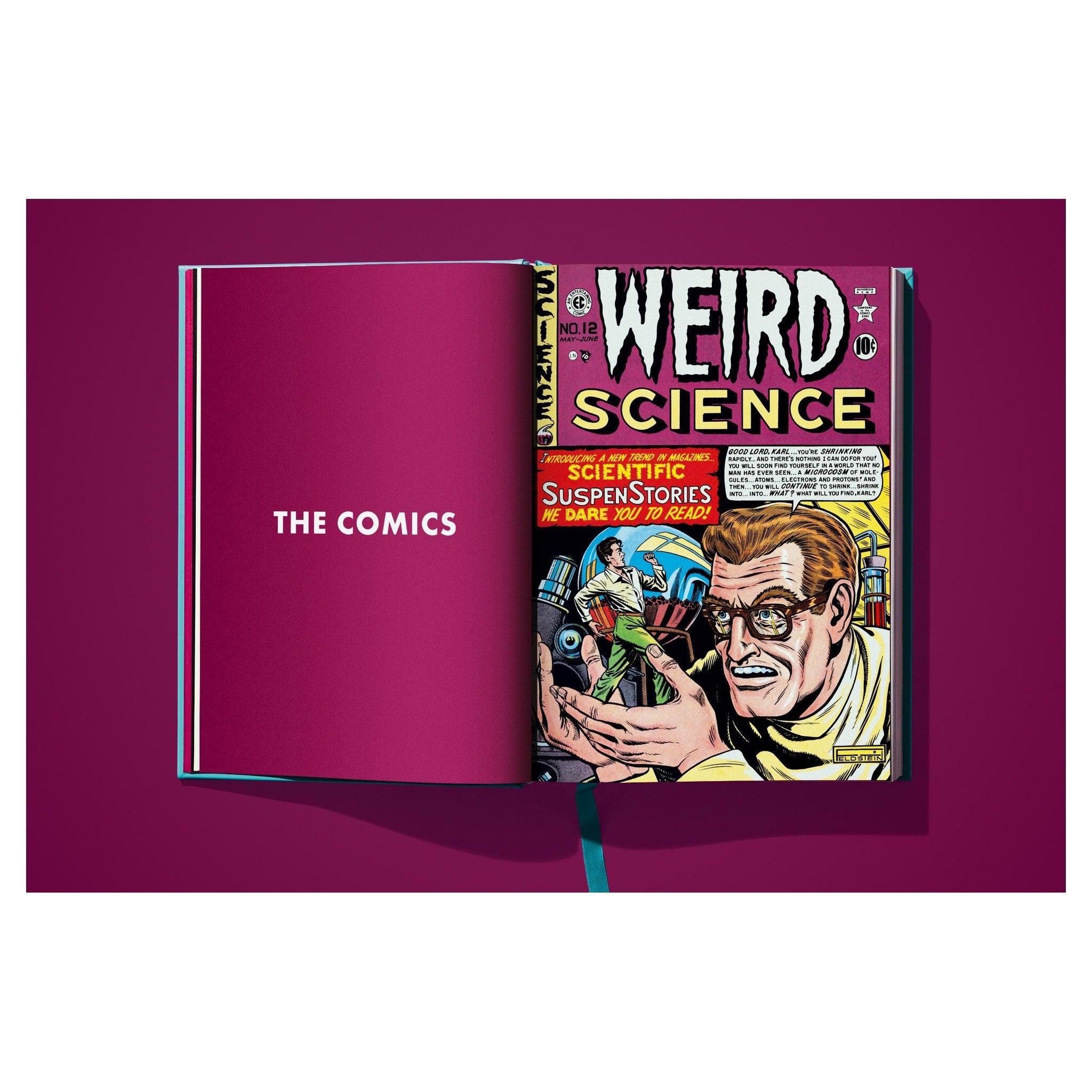 EC Comics Weird Science in Kunstleder gebunden – TASCHEN Verlag