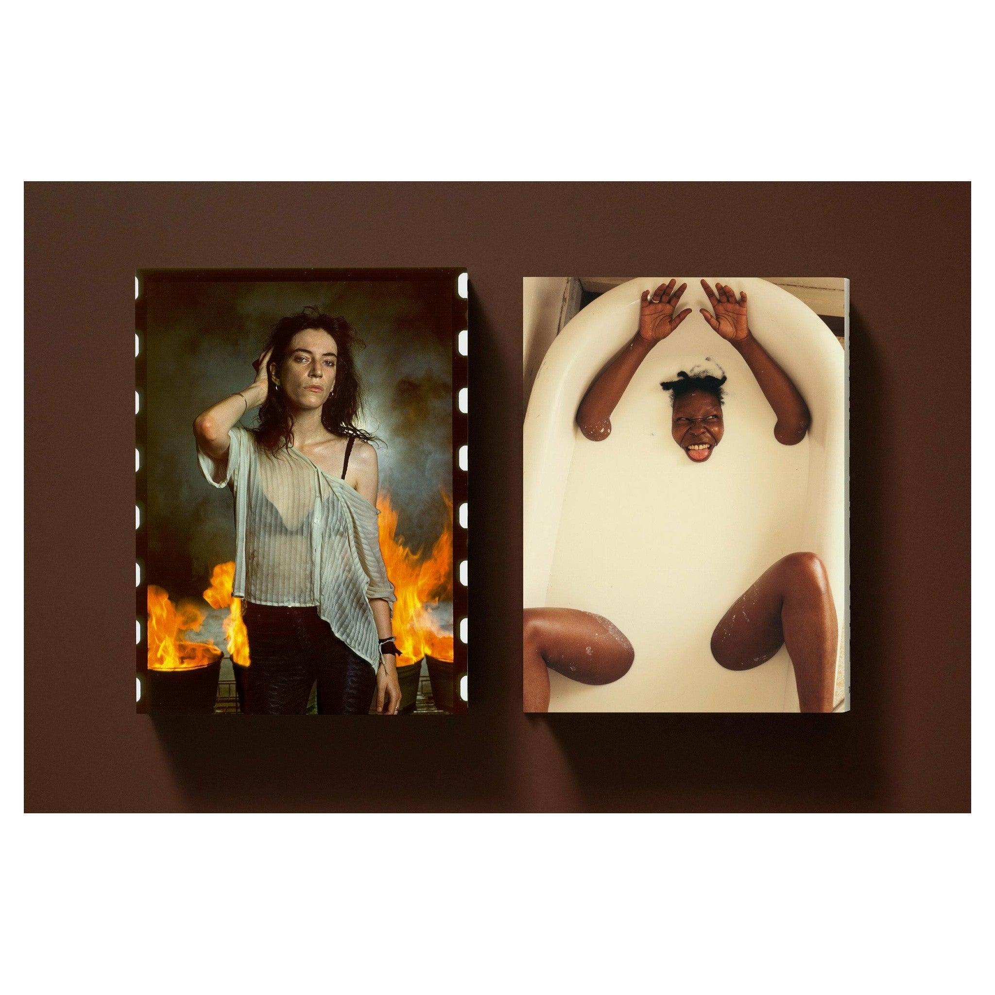 Whoopi Goldberg Art Edition 1984 als gerahmter Fotodruck