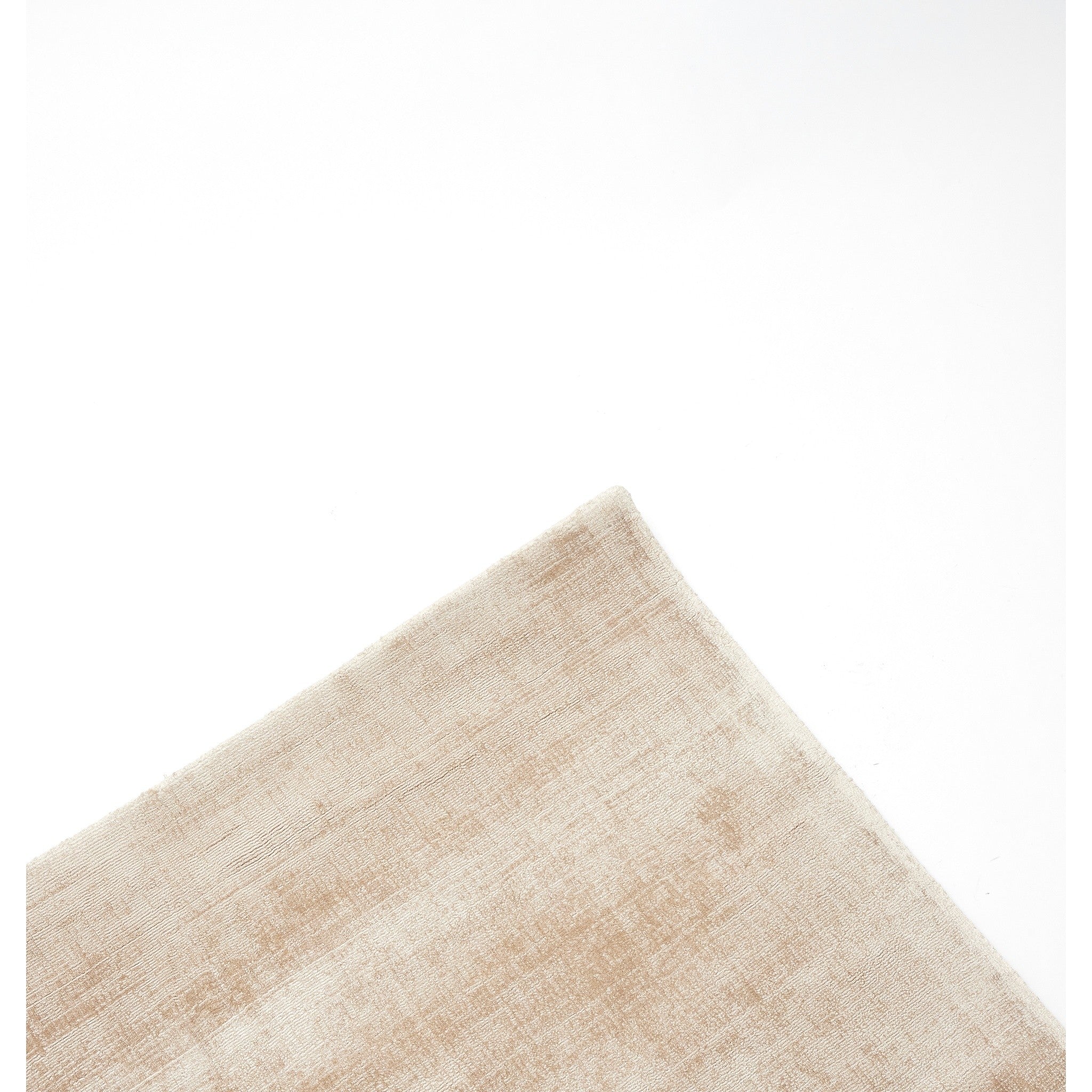 Rechteckiger Teppich in warmem Sandton