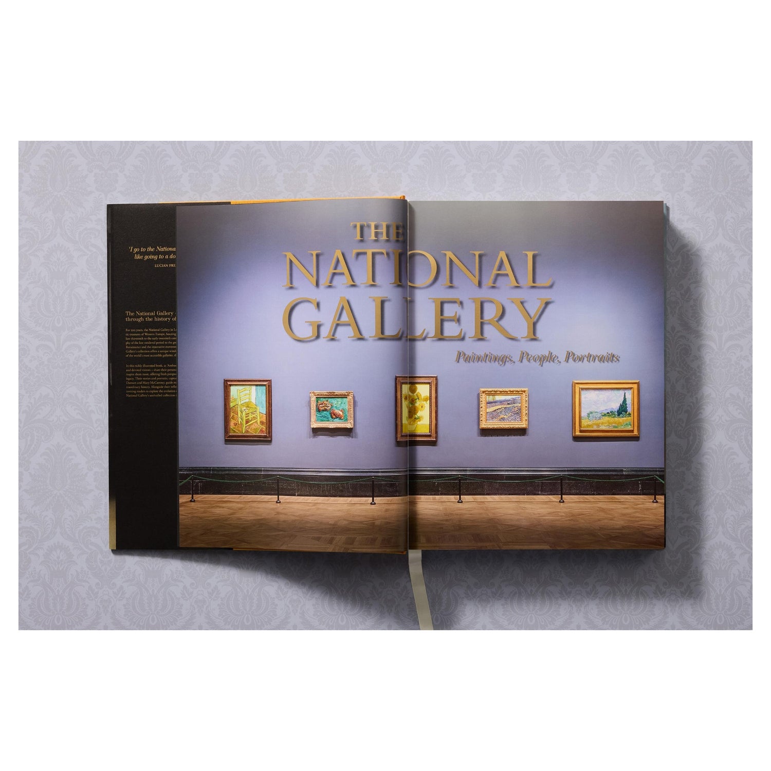 Portraitfotografie von Ai Weiwei im Bildband der National Gallery London