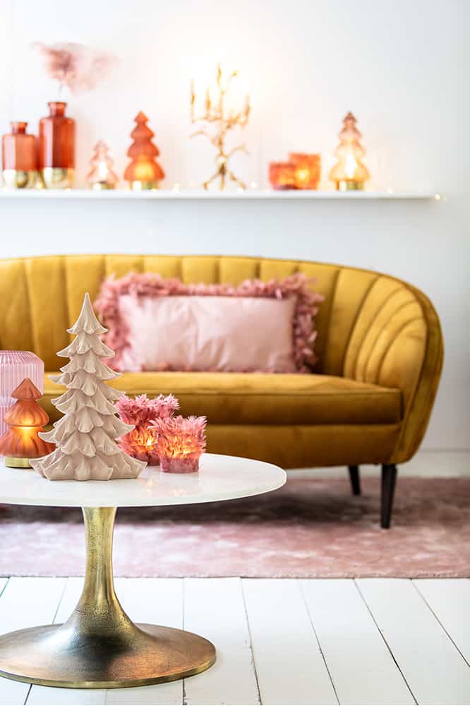 Couchtisch RICKERD weiß antik bronze Light and Living