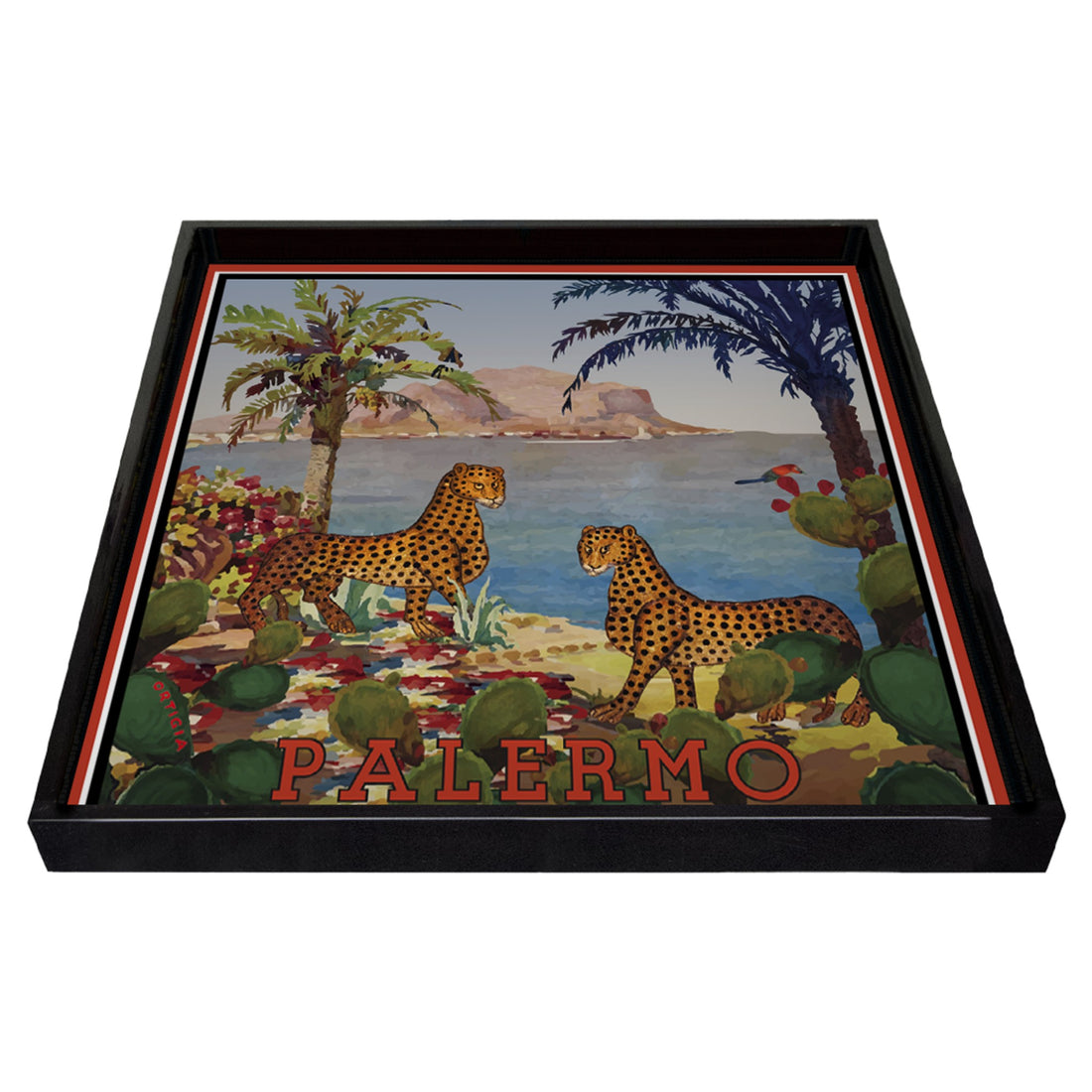 Hochwertiges Tray Palermo 16x16cm für moderne Dekoration