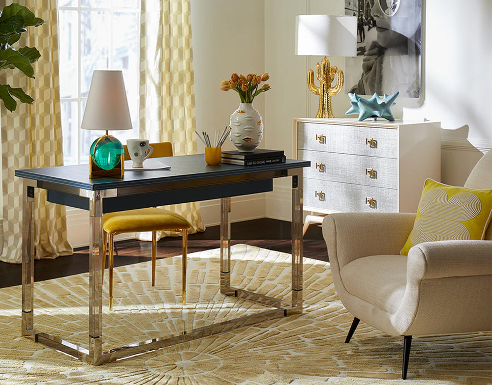 Tischlampe GLOBO VANITY in grün von Jonathan Adler