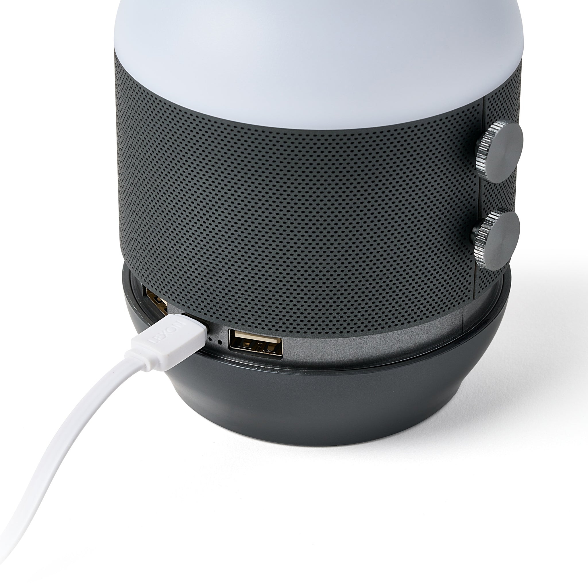 LED Tischleuchte inkl Lautsprecher & Powerbank TERRACE + in vers. Farben der Marke Lexon