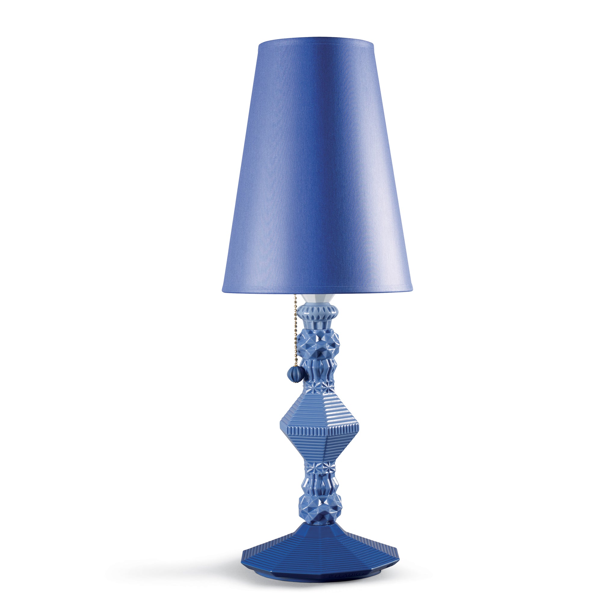 Tischleuchte BELLE DE NUIT in Blau von Lladró