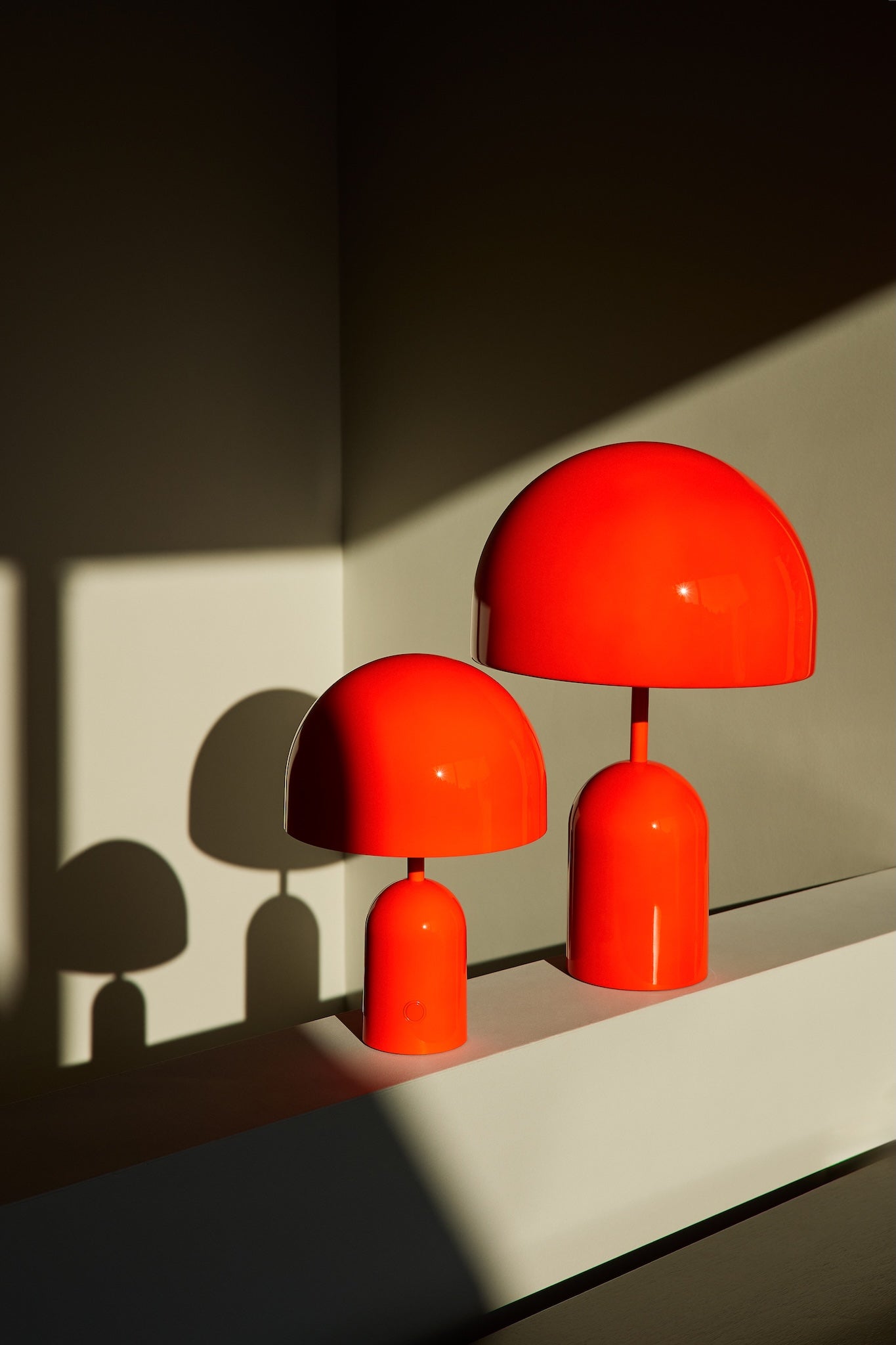 Tom Dixon Bell Table Lights Collection in Fluoro