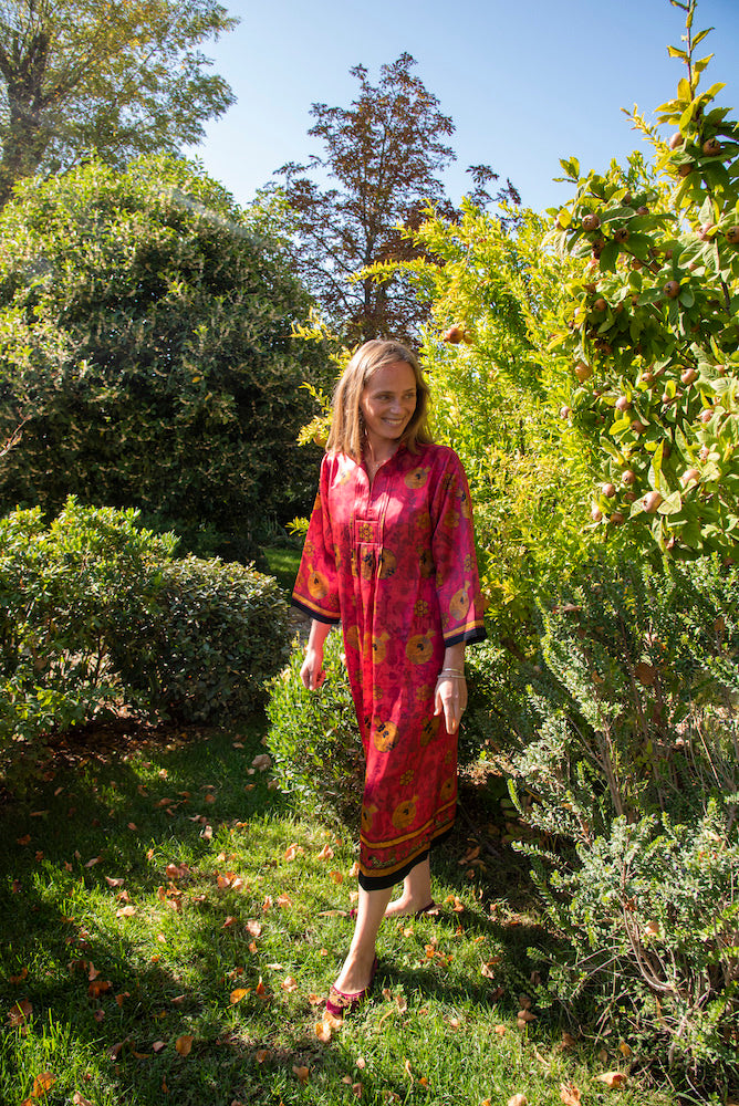 Kaftan MELOGRANO rot