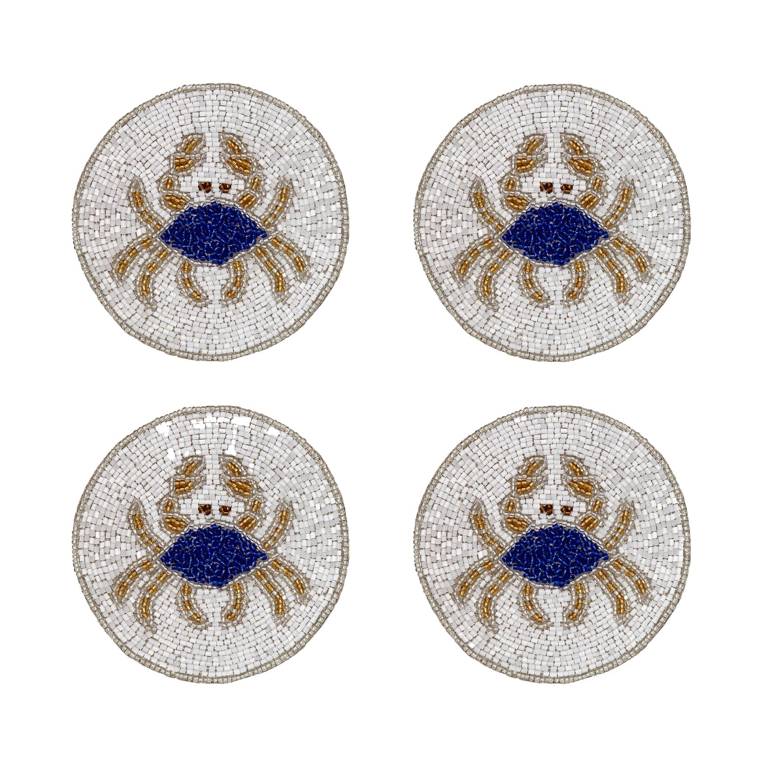 Untersetzer "Crab" – 4er-Set von Joanna Buchanan