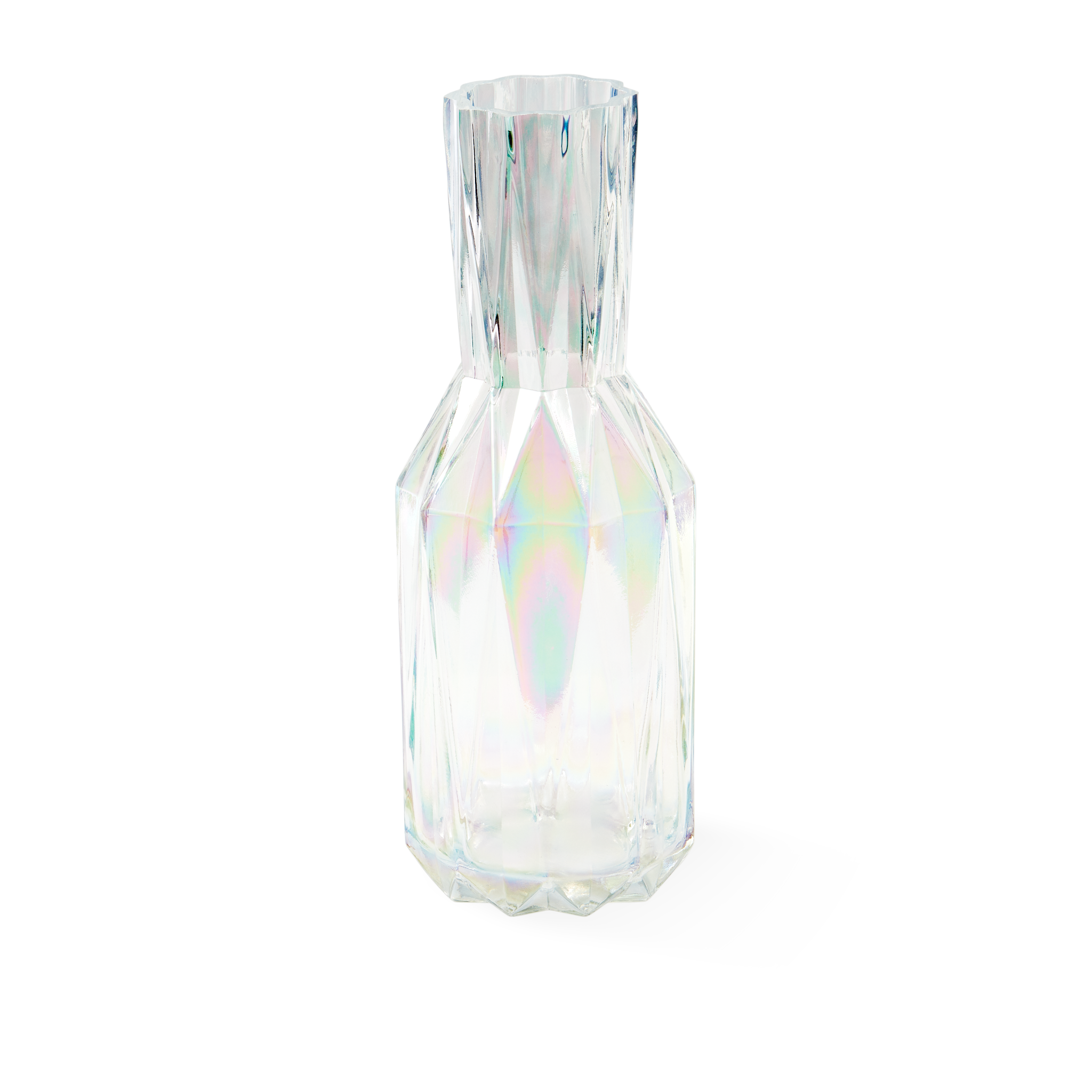 Pols Potten Glass Folds Vase im strahlenden Farbspiel