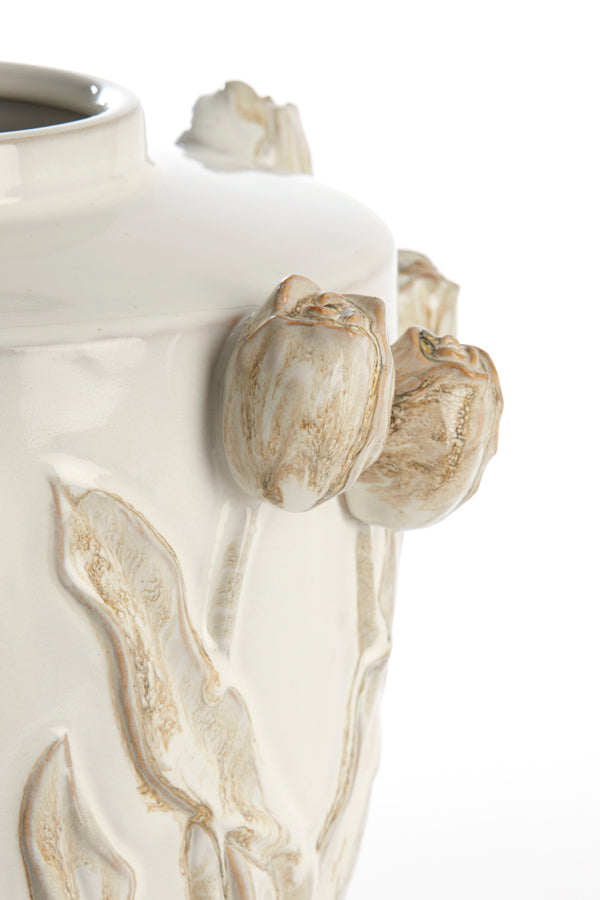 Vase JUANA crème von Light & Living