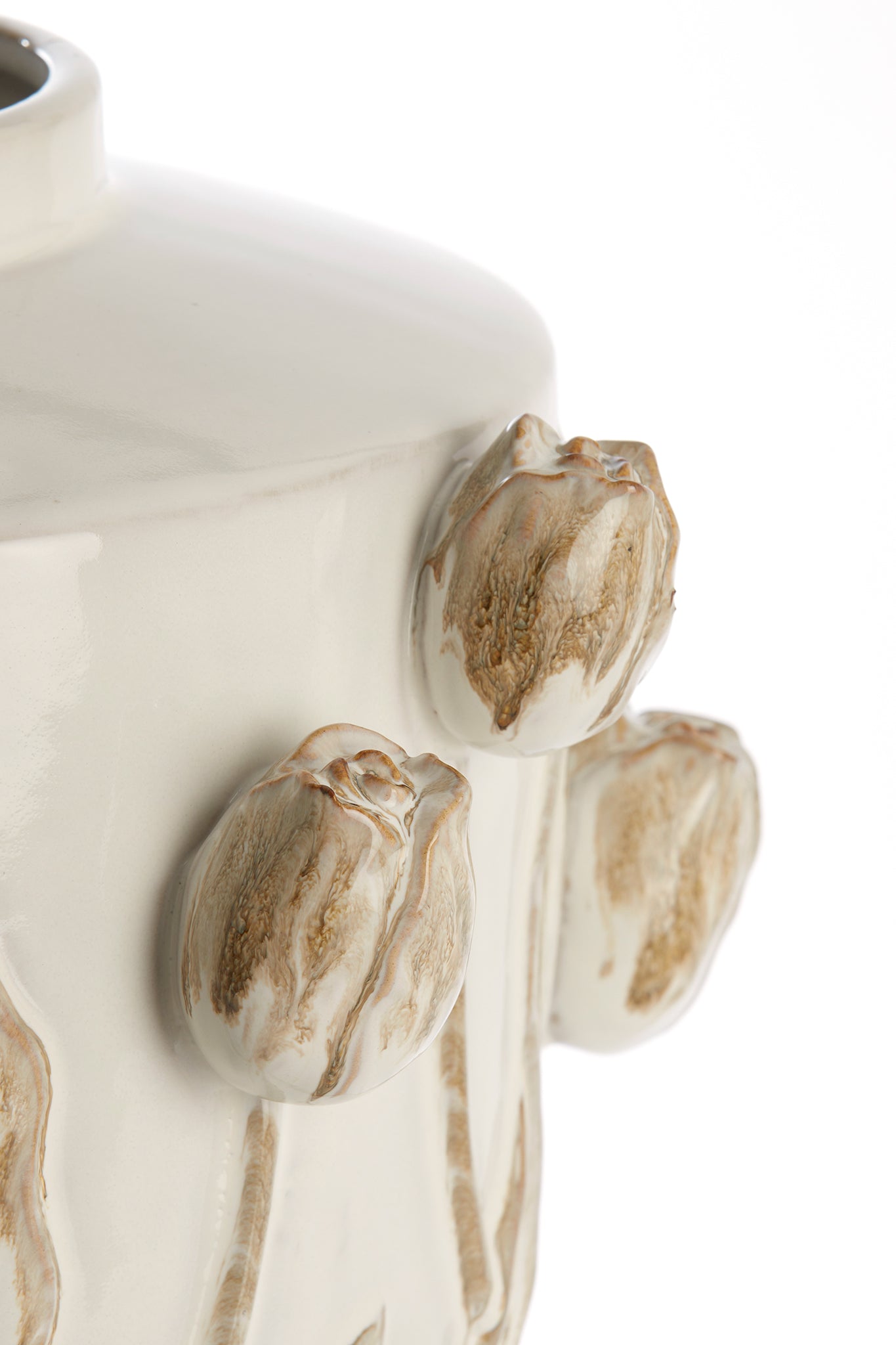 Vase JUANA crème von Light & Living