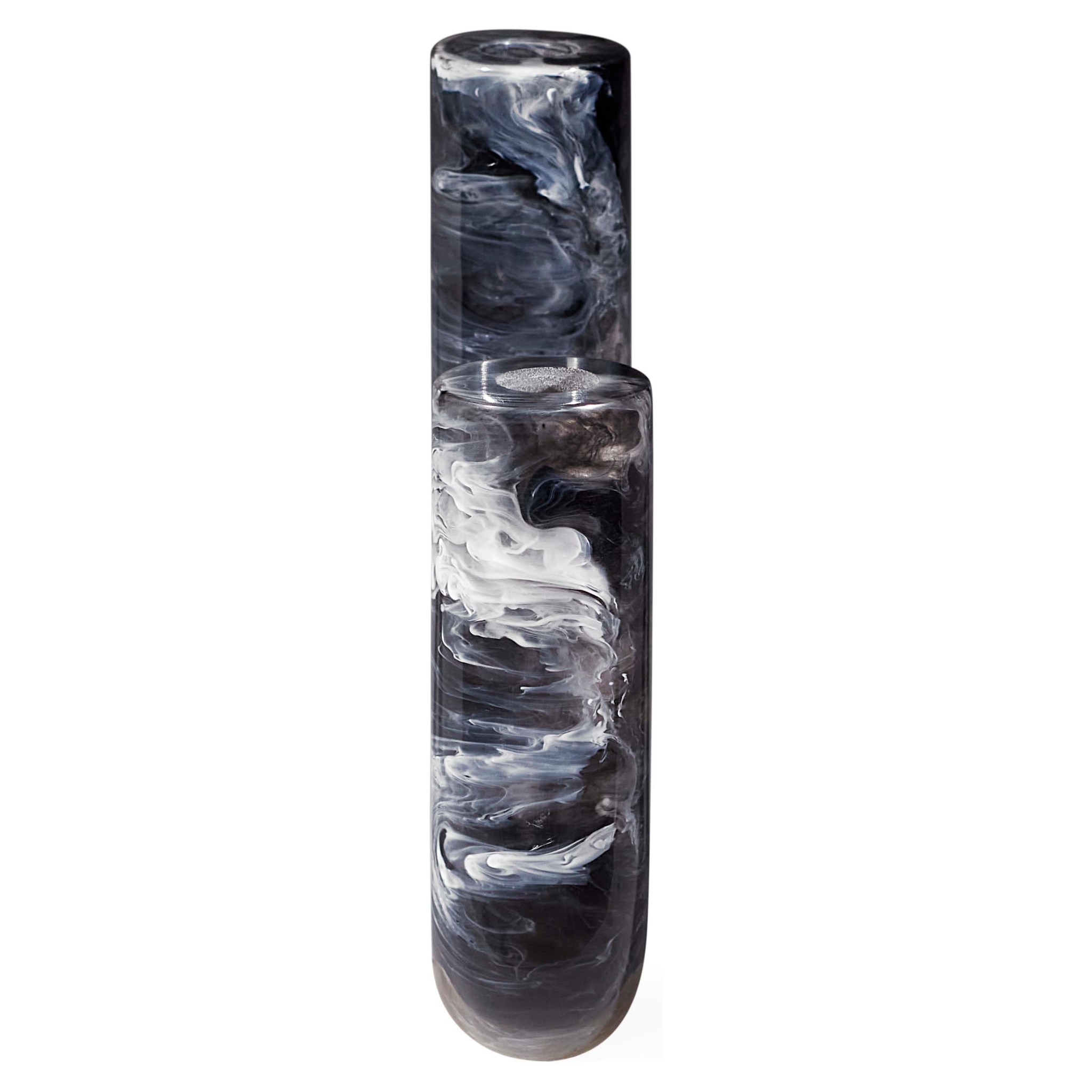Hochwertige Jonathan Adler Vase mit einzigartiger U-Form