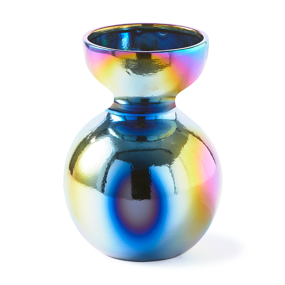 Vase BOOLB oily L mehrfarbig Pols Potten