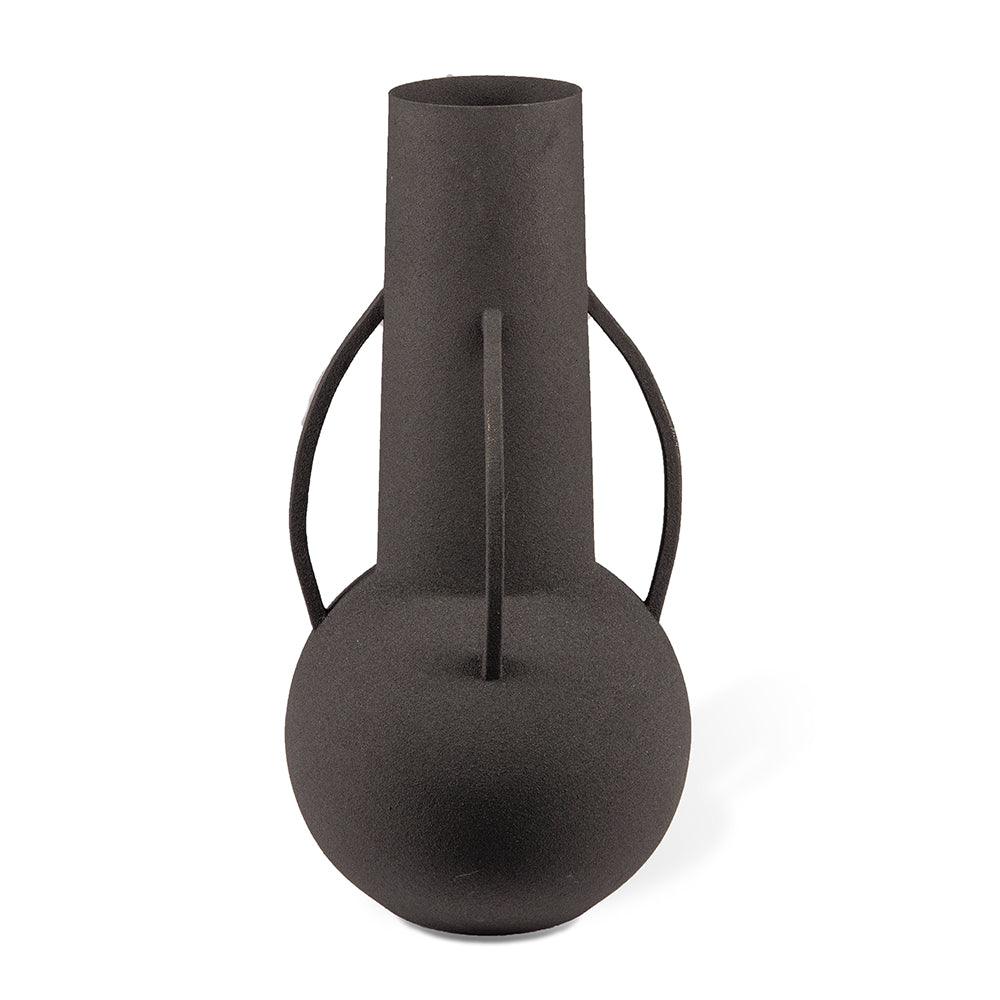 Vase ROMAN in matt schwarz von Pols Potten