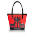 Velvet BUCKET BAG in Rot von Ortigia Sicilia