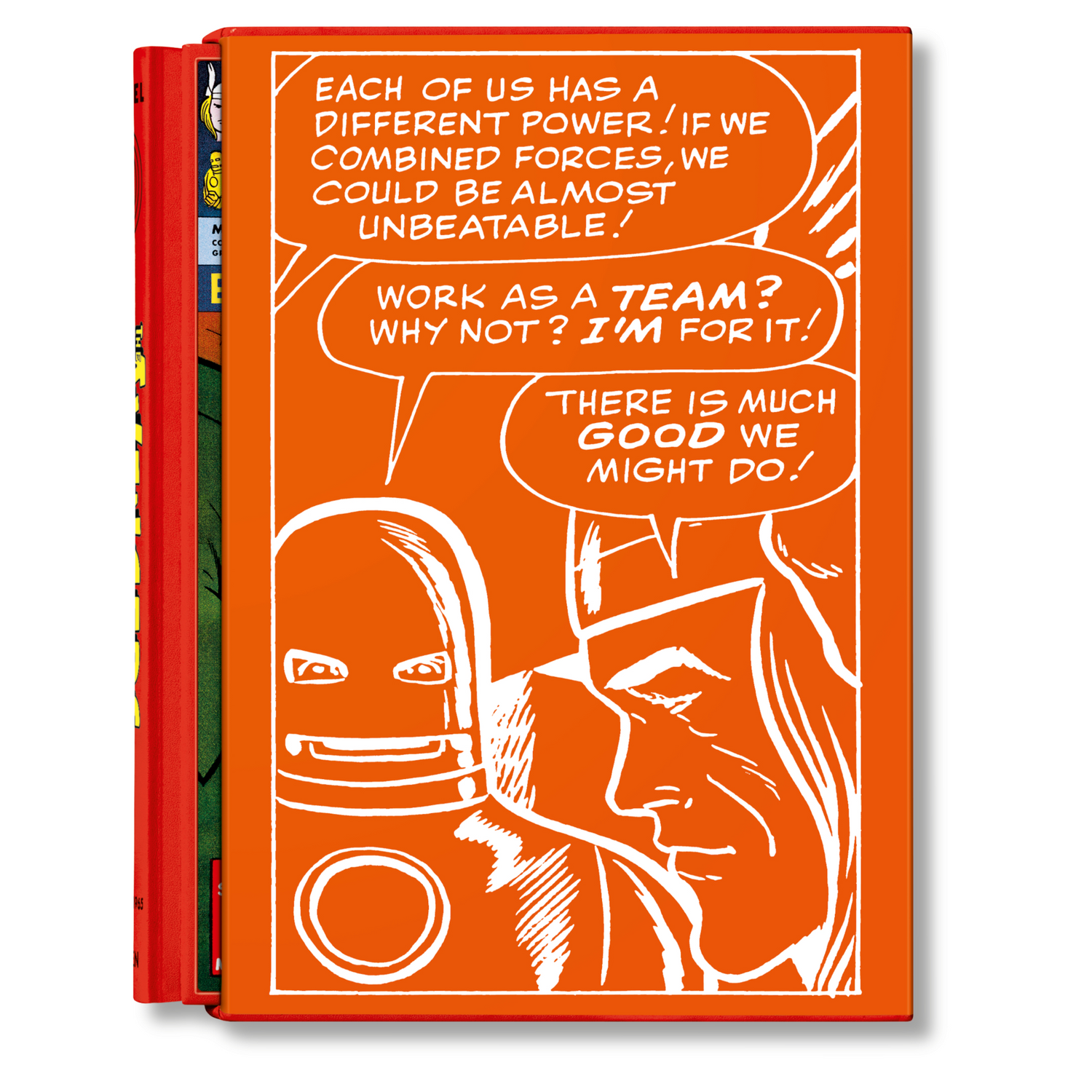 Marvel-Panel mit ikonischer Action aus den 60er-Jahren