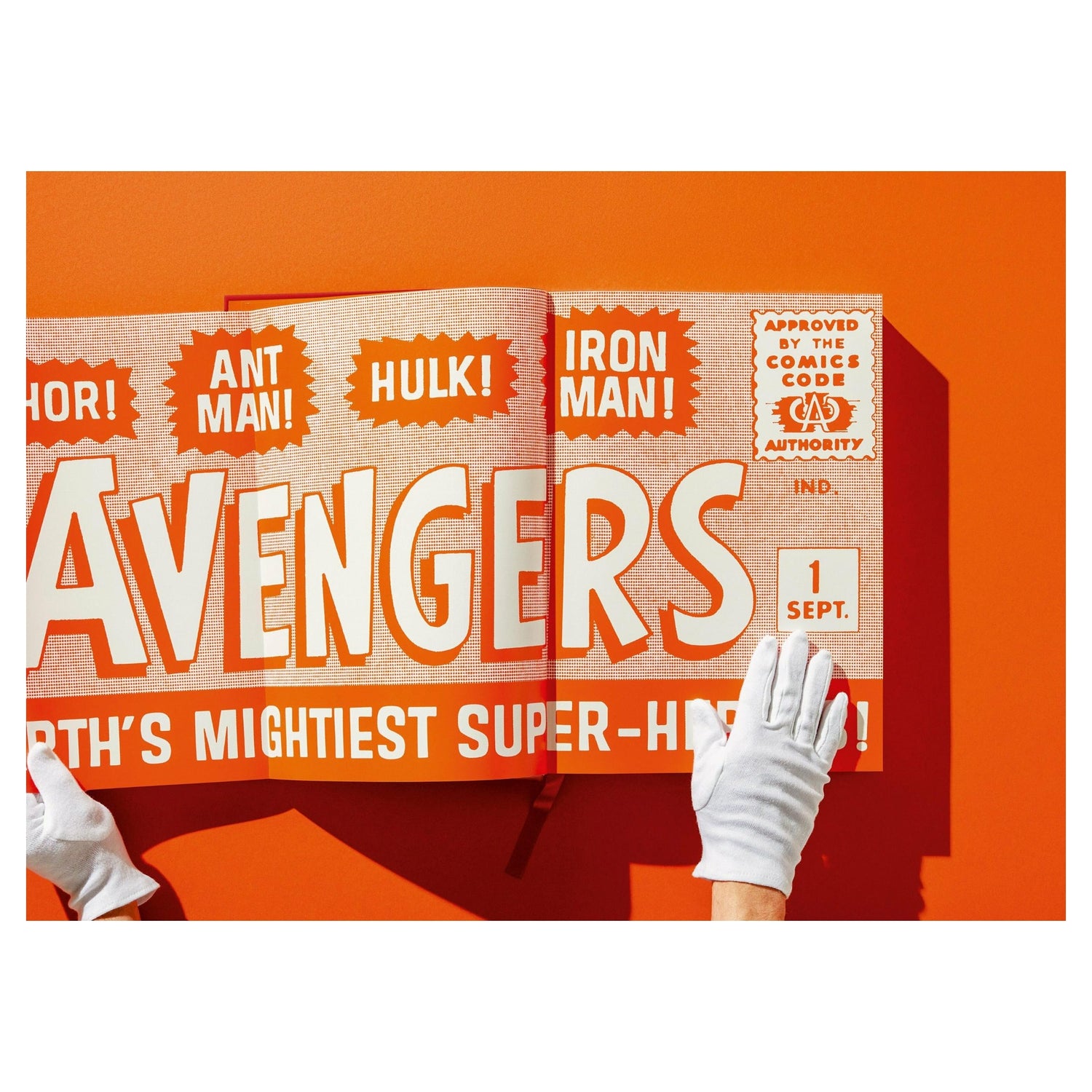 Stimmungsvolle Aufnahme der Avengers-Sammelausgabe
