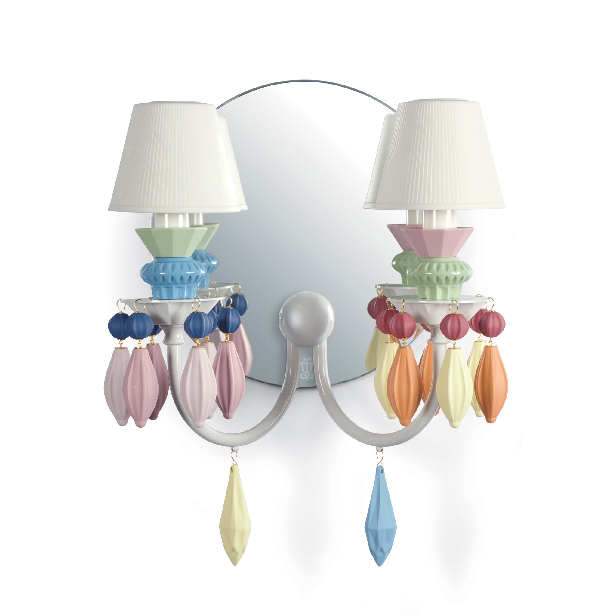 Wandleuchte BELLE DE NUIT in Multicolor von Lladró
