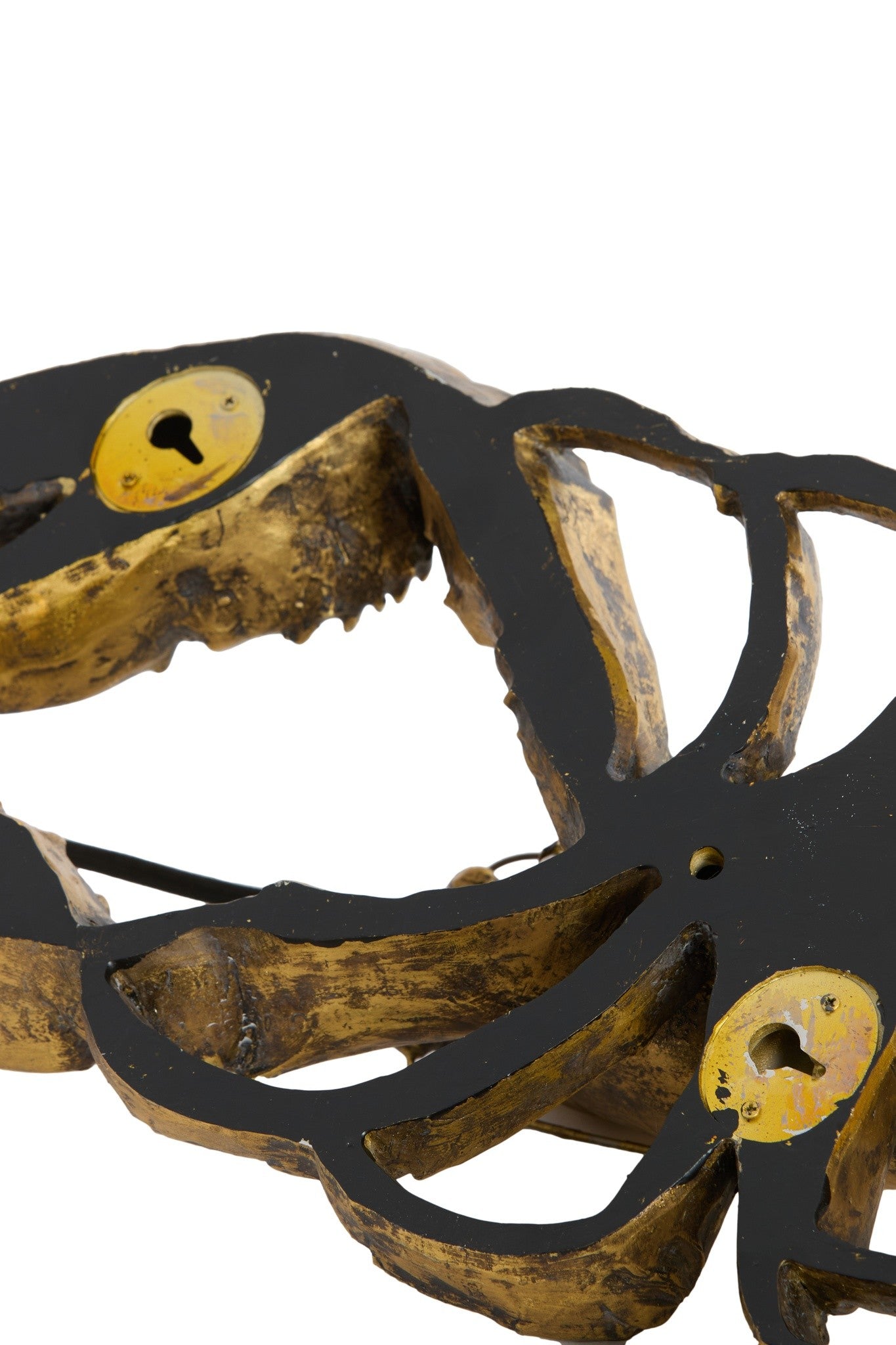 Stilvolle Wandleuchte LOBSTER bronze als Wohnaccessoire