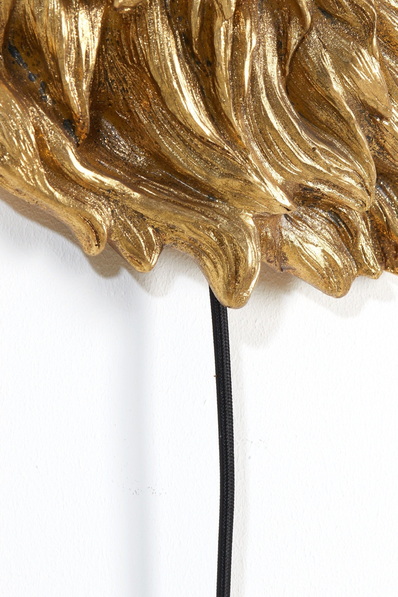Wandleuchte LION antik bronze 33,5x19x40,5 cm dekorativ