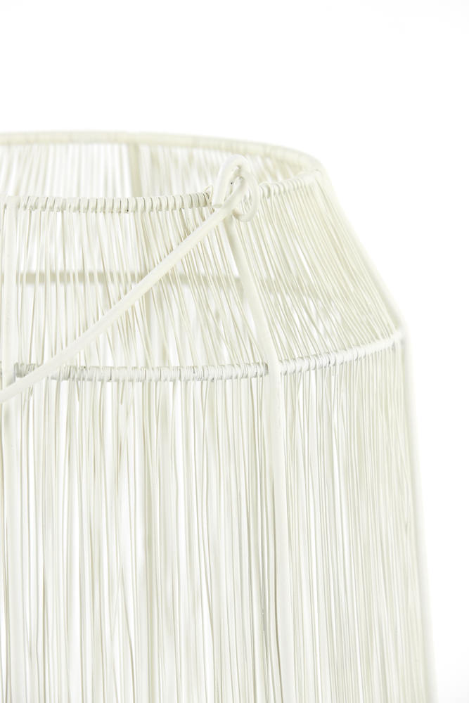 Windlicht ODINA creme 28x46cm