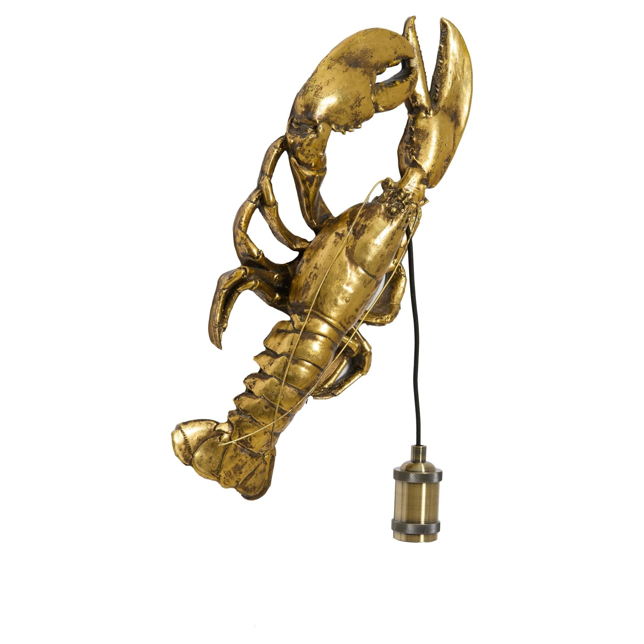 LOBSTER bronze Wandleuchte für elegante Raumbeleuchtung