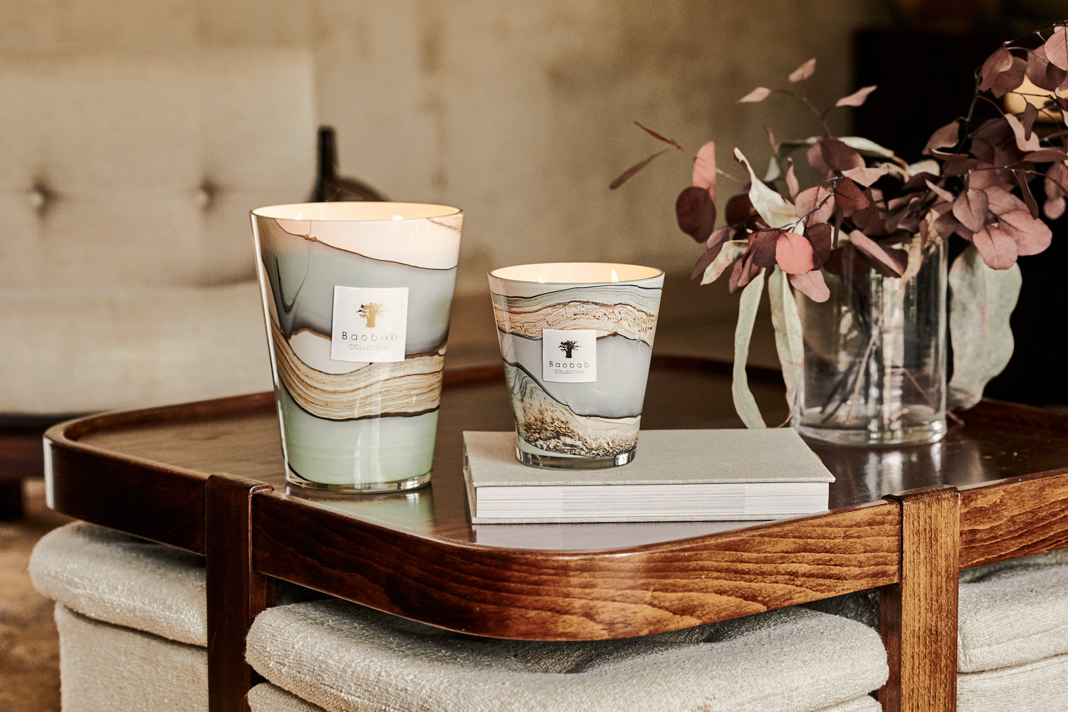 Baobab scented candle - Sand SONORA Max 16