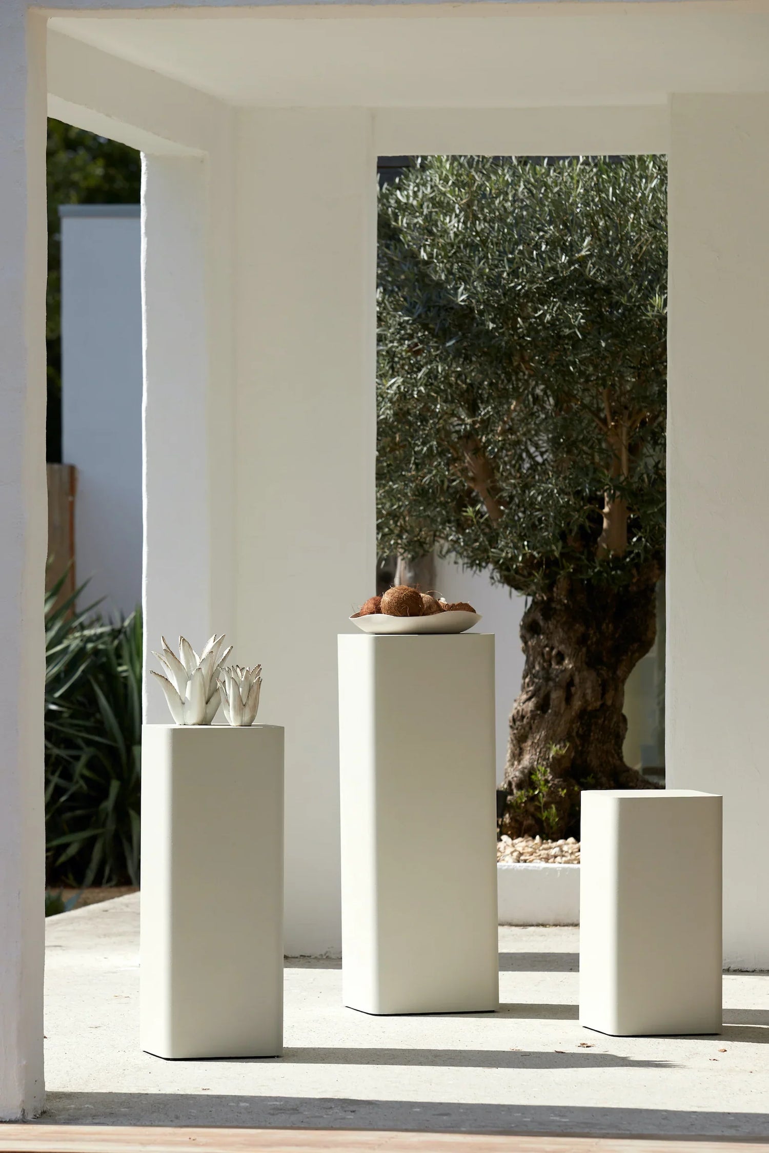 Säulen &amp; Podeste