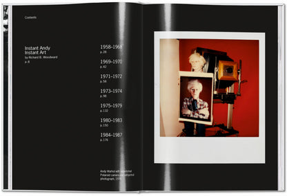 Buch und Bilder von Andy Warhol