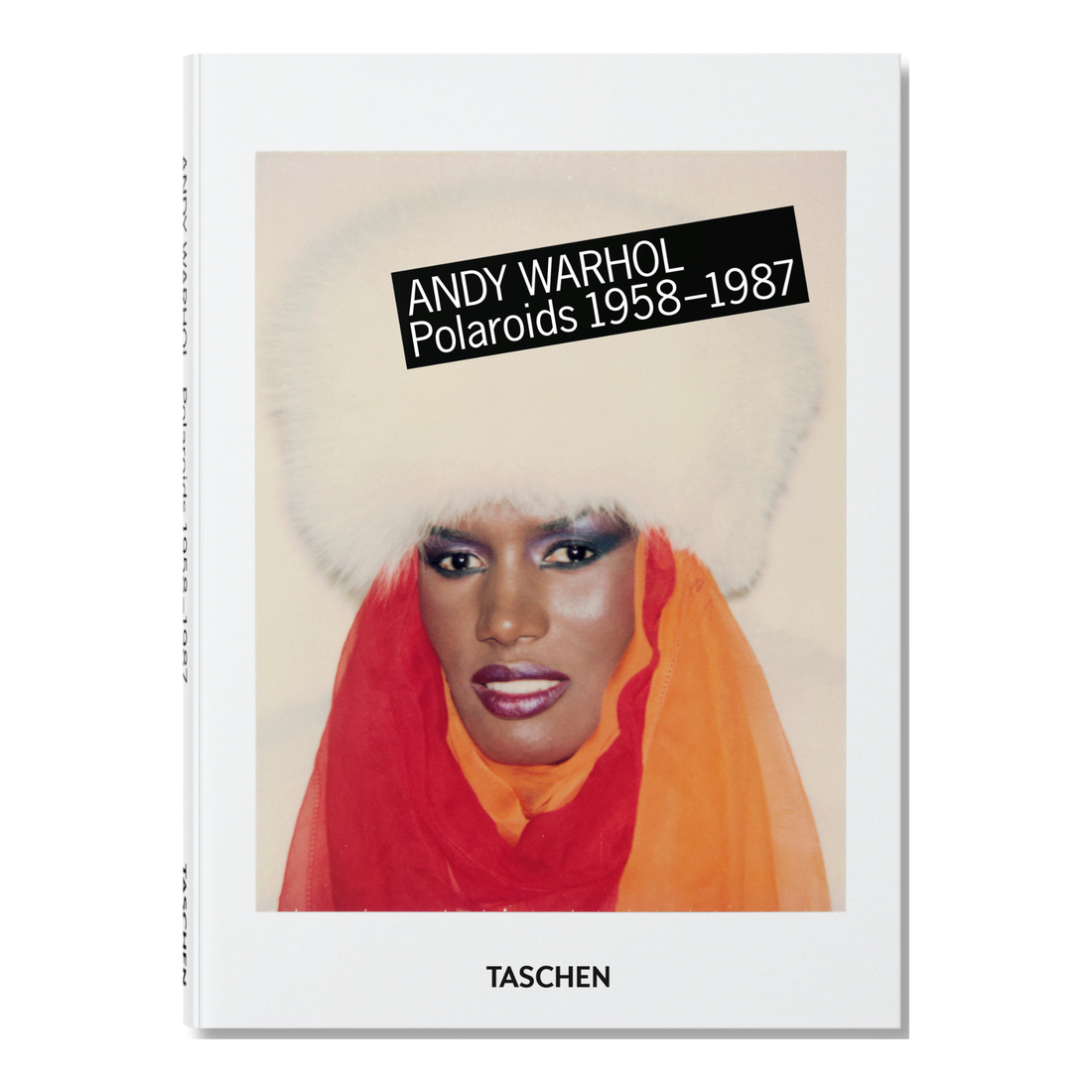 Buch von Andy Warhol  zur der Polaroidtechnik