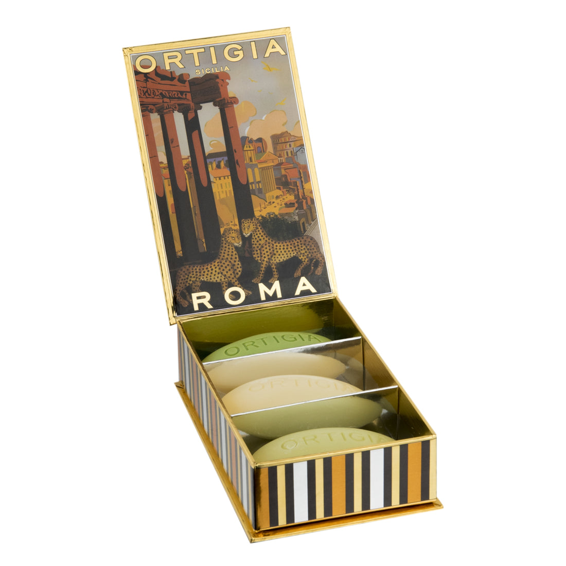 Ortigia Sicilia – City Box Roma | Gift Set mit 3 Luxus-Seifen