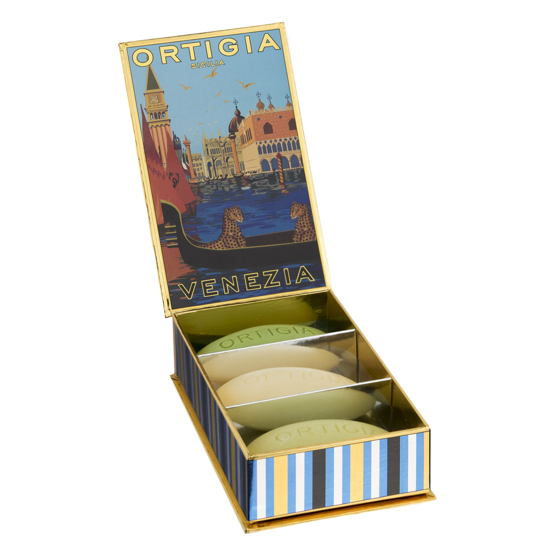Ortigia Sicilia – City Box Venezia | Gift Set mit 3 Luxus-Seifen
