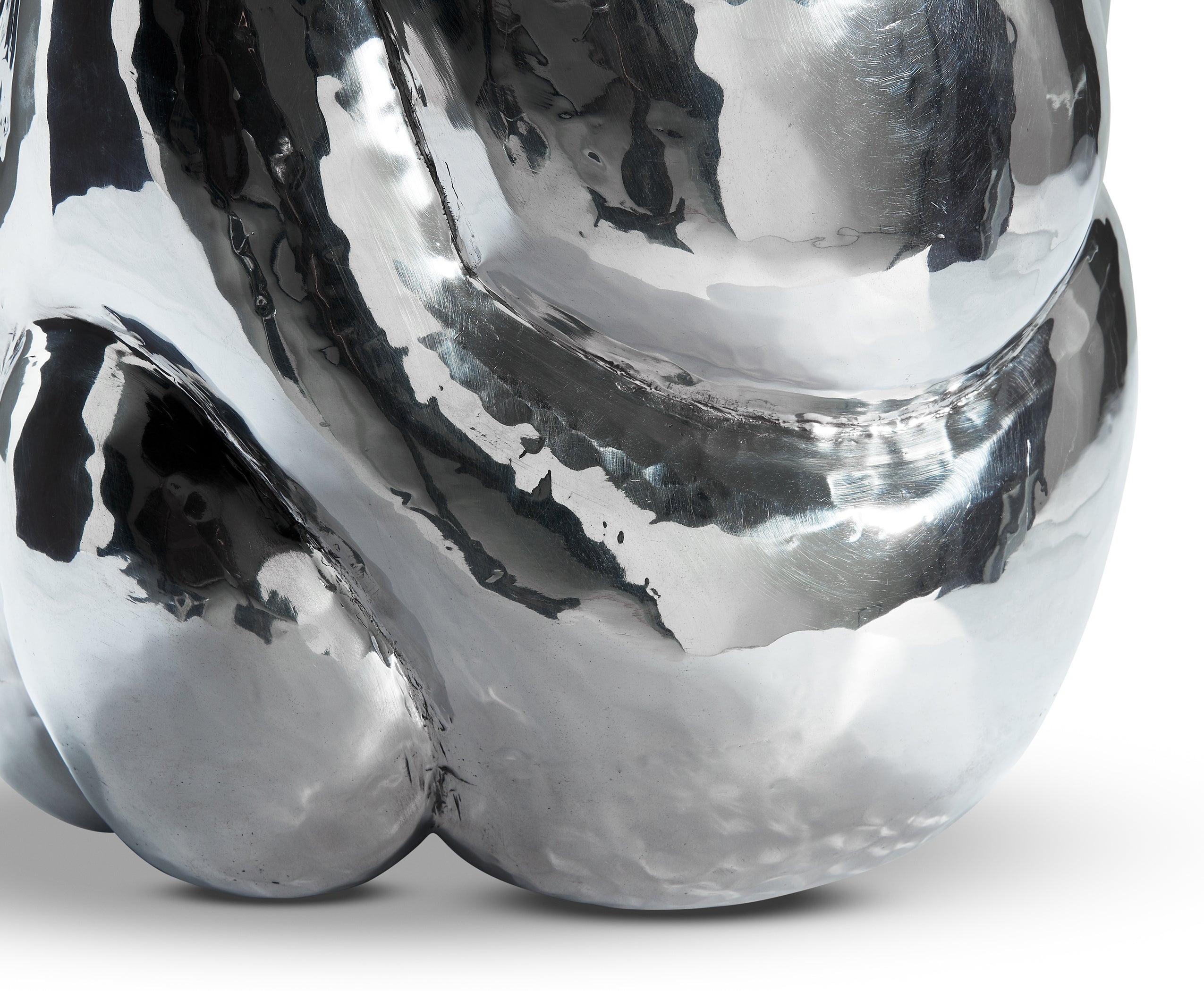 Cloud Short Vessel in Polished Stainless Steel