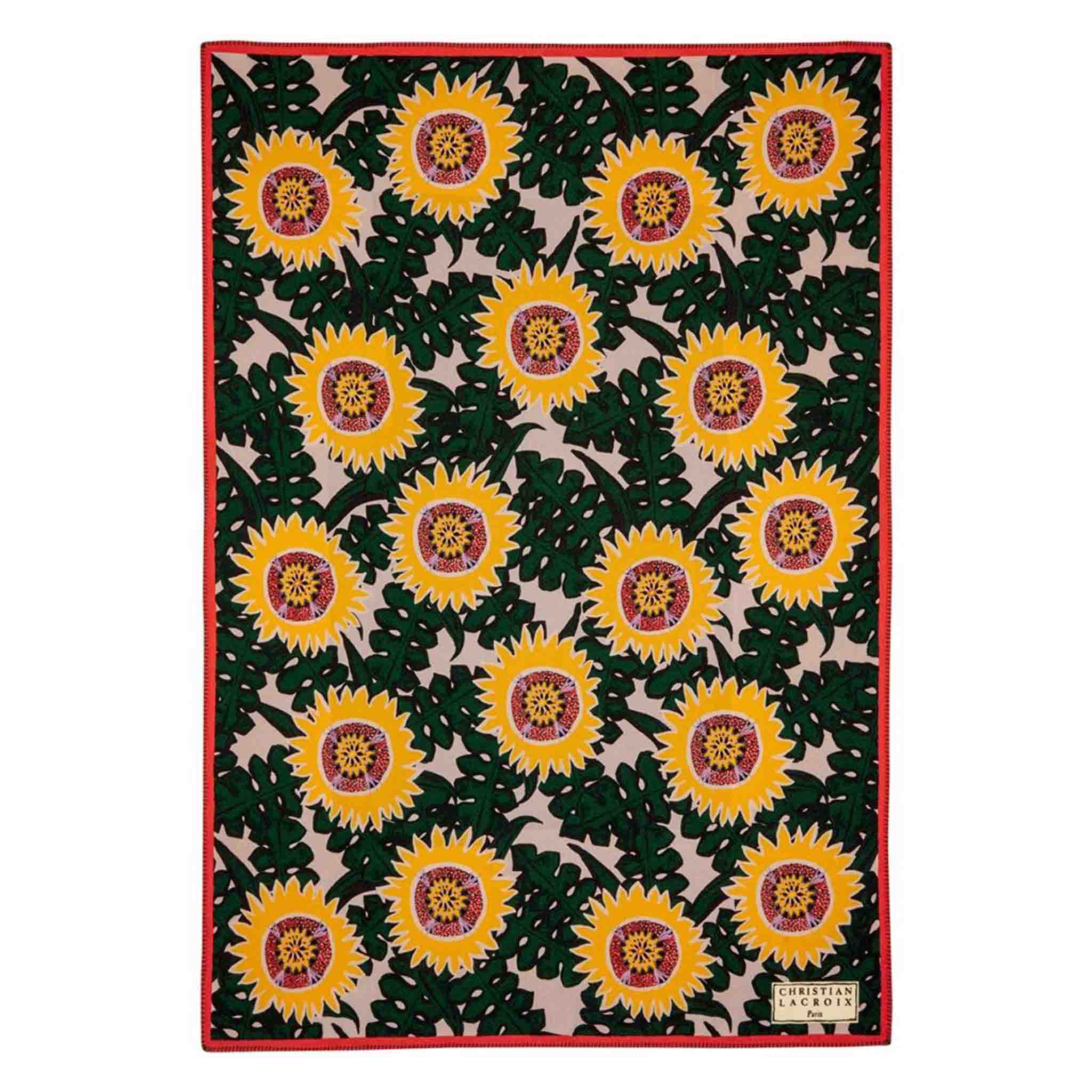 Decke im Design von Christian Lacroix mit Sonnenblumen