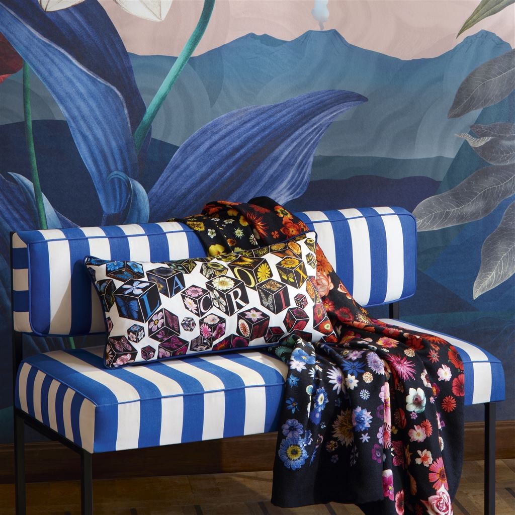 Decke aus Merinowolle - Christian Lacroix Jardin Des Hespérides Multicolore Throw