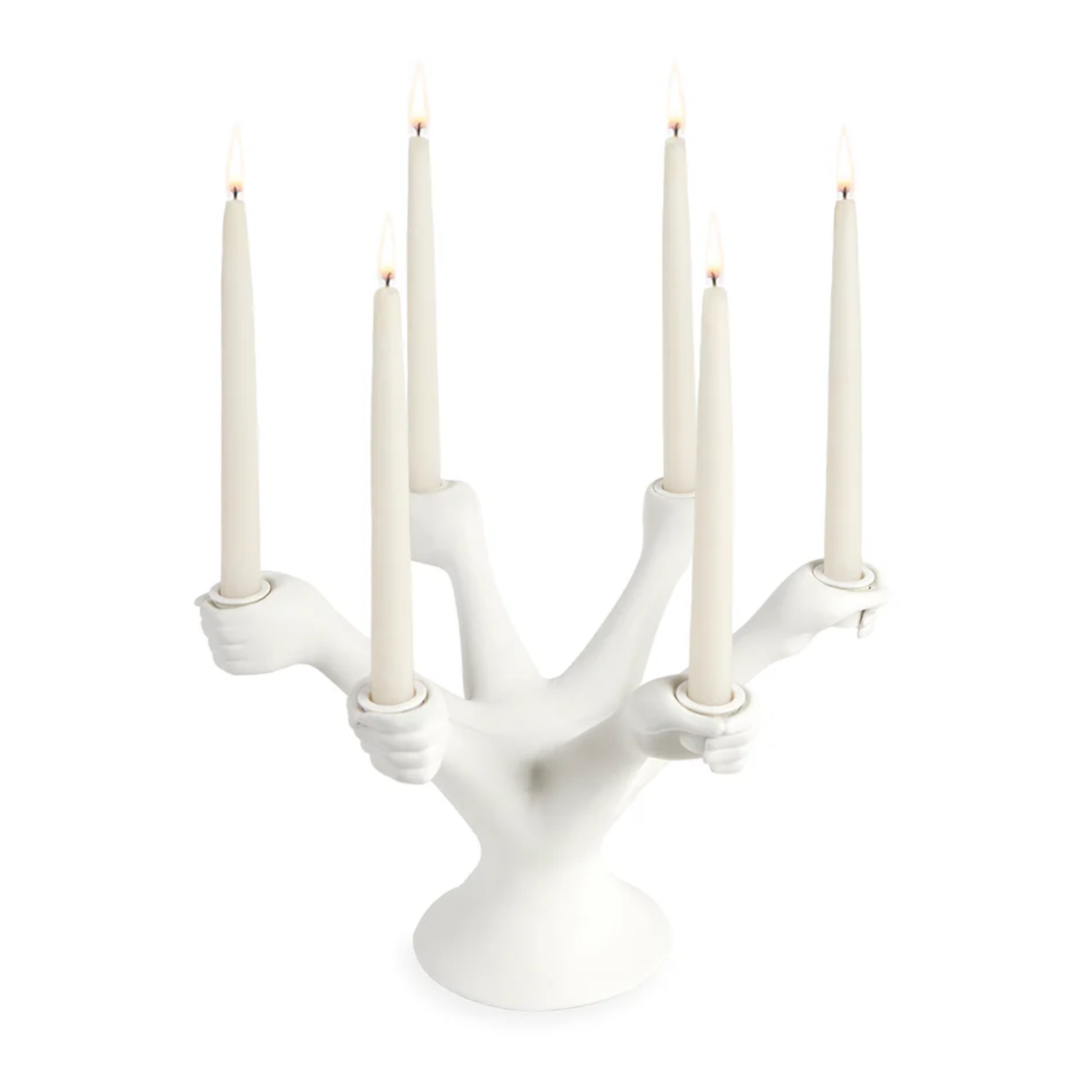 Candlestick EVE made of porcelain