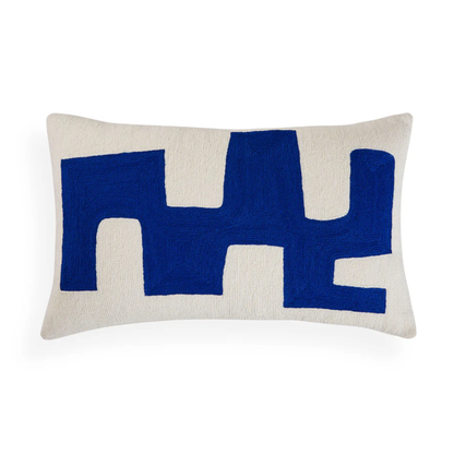 Cushion OJAI BLOCKS blue-white