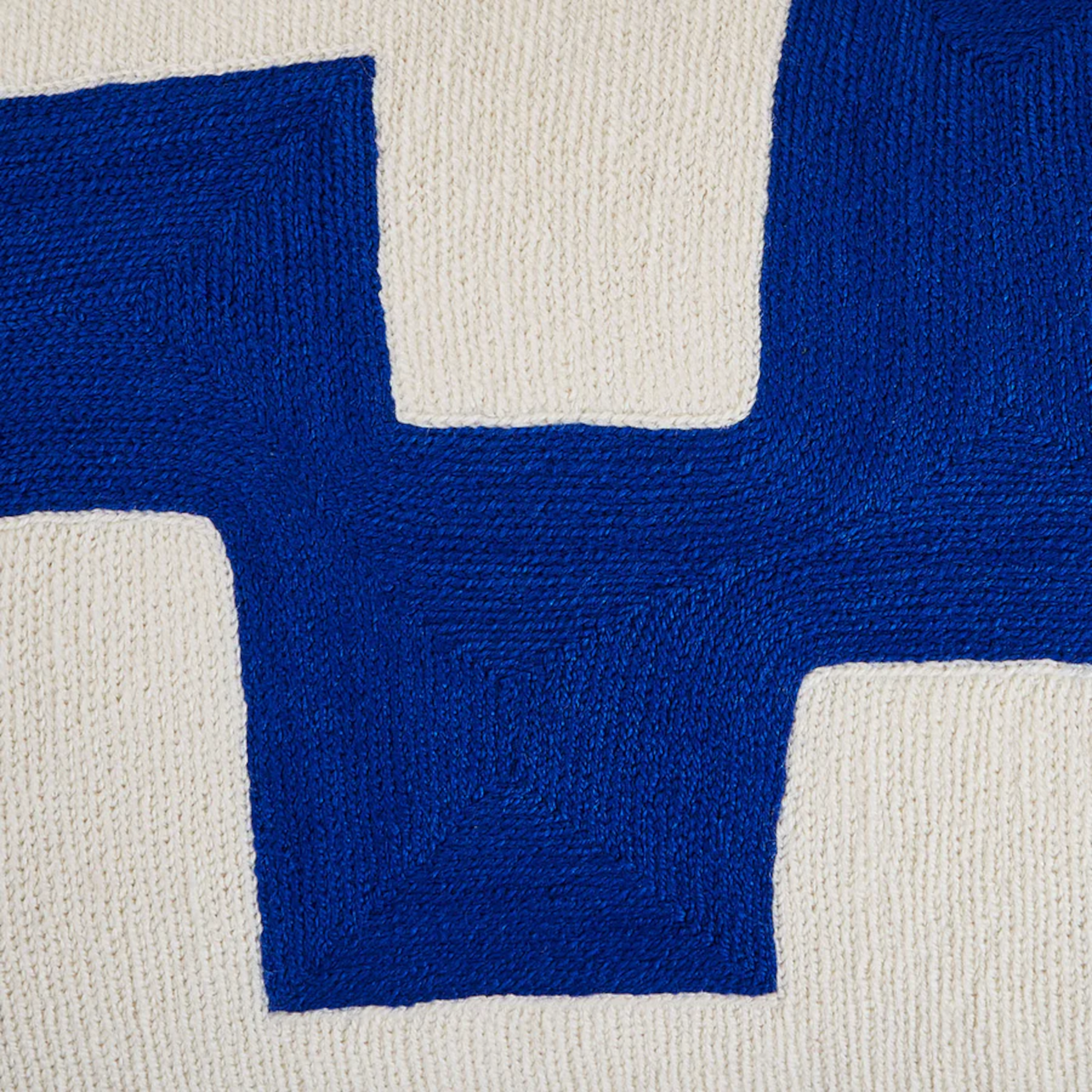 Cushion OJAI BLOCKS blue-white