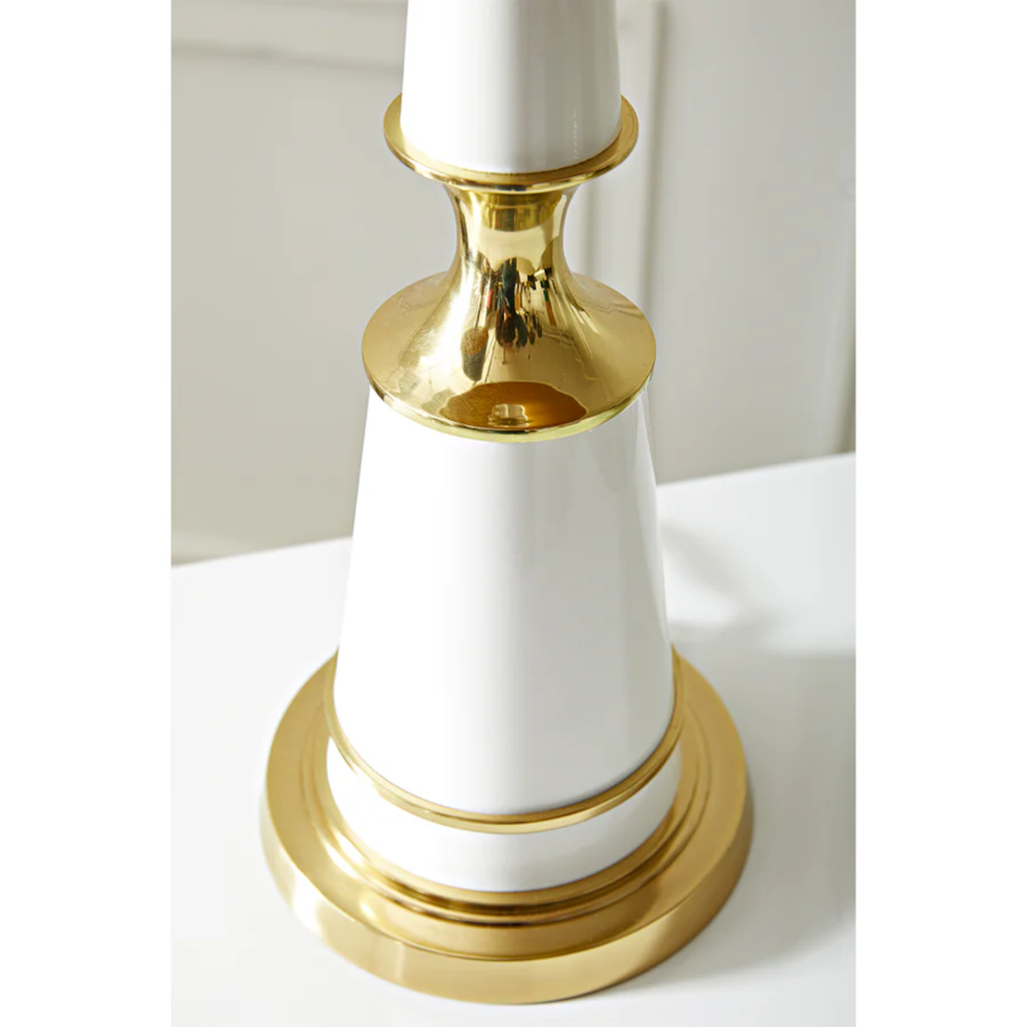 Table lamp VERSAILLES in white