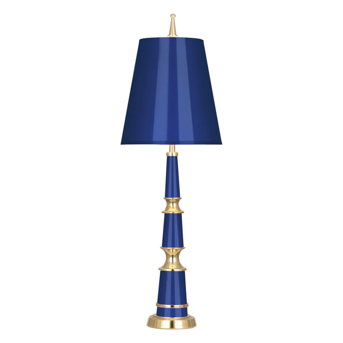 Table lamp VERSAILLES in navy blue